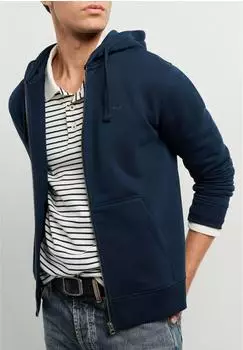 Pepe Jeans Jefferson Zip Strick Pullover Cardigan (16725942) dulwich blau