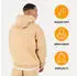 Smilodox Oswin Oversized Hoodie (124971) beige