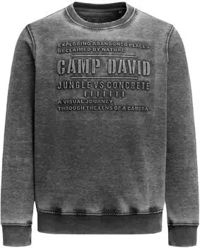 Camp David Sweater (CPD8215001000005) schwarz rock