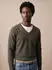 Fynch-Hatton Strickpullover mit V-Ausschnitt (FYH1577003000003) cypress