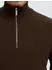 Selected TELLER Pullover Relaxed Fit dunkelbraun