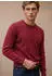 Fynch-Hatton Strickpullover Casual Fit Rundhals brick