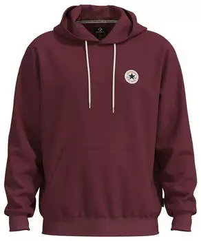Converse Chuck Patch Hoodie Sweatshirt deep bordeaux