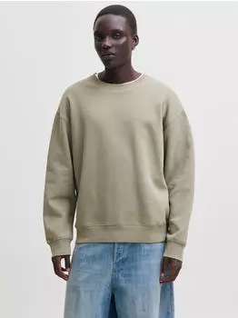 Jack & Jones JJEACE SWEAT CREW NECK NOOS Sweatshirt Loose Fit (12300670) pastellgr&uuml;n