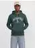 Jack & Jones JORFREDERIKSBERG Bold Branding Sweathood Kapuzensweatshirt Regular Fit (12300043) pine grove