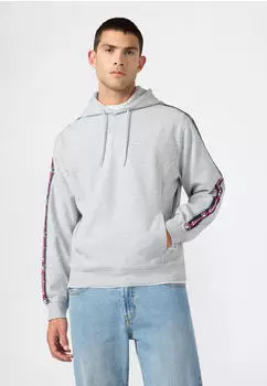 Champion Sportwear Hoodie Kapuzensweatshirt Relax Fit (35586721) navy/hellgrau/rot/weiß