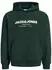 Jack & Jones JJABBO SWEAT HOOD Kapuzensweatshirt, locker geschnitten (70458004) scarab