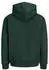 Jack & Jones JJABBO SWEAT HOOD Kapuzensweatshirt, locker geschnitten (70458004) scarab
