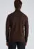 Lindbergh Strickpullover Relaxed Fit Rippenlook (46004436) dunkelbraun