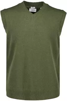 Lindbergh Relaxed Fit Pullunder (99458004) dk army
