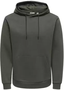 Only & Sons ONSCERES Hoodie Sweat Regular Fit (22018685) oliv