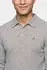 GANT Superfine Lambswool Polopullover (45028626) grau melange