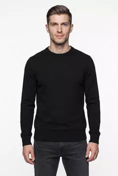 Boss Orange Avac Strickpullover Regular Fit (74236856) black001