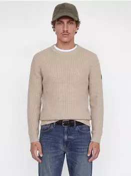 Jack & Jones JJLUKE KNIT CREW NECK AW26 Rundhalspullover Regular Fit (99505864) moonbeam