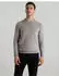 Maerz Pullover Regular Fit Rundhals Merinowolle (415700) beige meliert/blau/braun