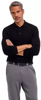 Falke Pure Cashmere Strickpullover (94688441) schwarz