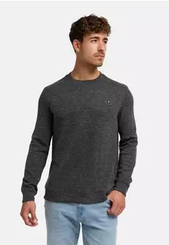 Indicode INDorbu O-Neck Strickpullover (IN5000103BS) black mix