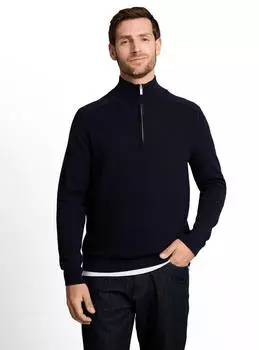 Tom Tailor Strukturierter Strick Troyer (1052209) sky captain blau