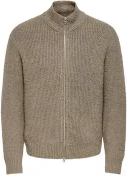 Only & Sons Blake Strickjacke (22038775) walnut