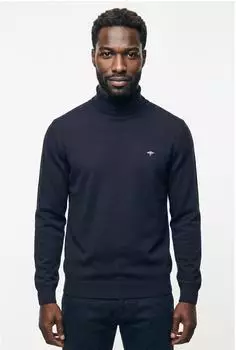 Fynch-Hatton Rollkragenpullover aus Wolle (1614217) navy