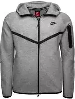 Nike Tech Fleece Full-Zip Hoody Grau Herren
