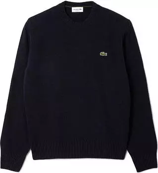Lacoste Tuchwolle mit Rundhalsausschnitt Pullover (Herren)