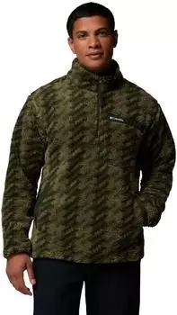 Columbia Rugged Ridge Sherpa Half Zip Fleece Pullover stone green twills/greenscape (Herren) (2135471-399)