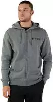 Fox Fleece Zip Hoodie Absolute 2XL Heather Graphite Grau