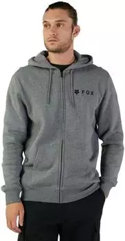 Fox Racing Absolute Zip Hoodie heather graphite grey (Herren) (31593-185)