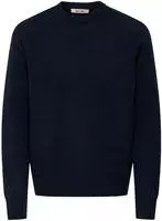 Only & Sons 22033783, Only & Sons Relaxed Fit Pullover aus Baumwoll-Mix mit