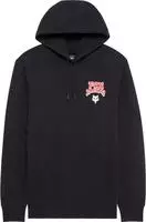 FOX 36269-001-S, FOX Racewear Hoodie Schwarz Weiss Rot male