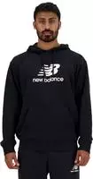 New Balance MT41501BK, New Balance - Essentials Logo French Terry Hoodie -
