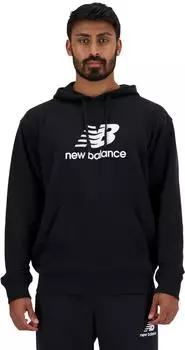 New Balance Sport Essentials French Terry Logo Hoodie schwarz (Herren) (MT41501BK)