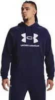 Under Armour 1379758-410, UNDER ARMOUR Rival Fleece Logo Hoodie Herren 410 - midnight