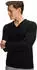Falke Basic Apparel V-Ausschnitt Pullover schwarz (Herren) (60911-3000)
