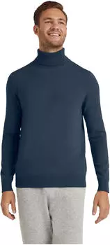 Falke Luxury Rollkragen Pullover space blue (Herren) (60907-6116)