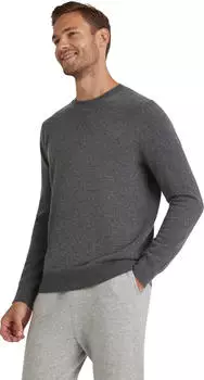 Falke Luxury Rundhals Pullover dark grey-heather (Herren) (60905-3278)