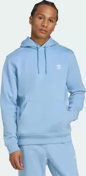 adidas Trefoil Essentials Hoodie ash blue (Herren) (JW1066)