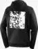 Salomon Snow Inspired Droppin Hoodie deep black/white (Herren) (LC2359000)