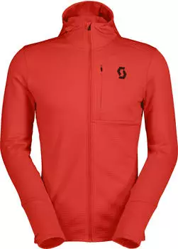 Scott Defined Light Zip Hoodie turbo red (Herren) (414481-8134)