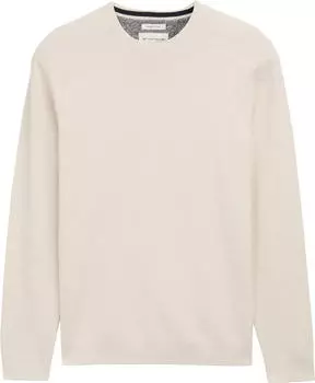 Tom Tailor Bio-Baumwolle Strickpullover soft buttercream melange (Herren) (1047570-38677)