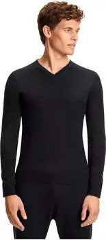Falke Basic Apparel V-Ausschnitt Pullover night sky (Herren) (60176-6437)