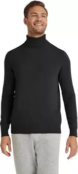 Falke Luxury Rollkragen Pullover schwarz (Herren) (60907-3000)