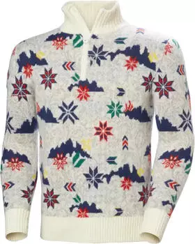 Helly Hansen Arctic Ocean Icelander Wool Zip Strickpullover wei&szlig; (Herren) (30360-001)