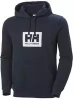 Helly Hansen 53289, HELLY HANSEN Herren Kapuzensweat HH BOX HOODIE Blau male
