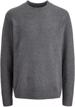 Jack & Jones Maverick Strickpullover grey melange (Herren) (12286144-4885591)