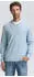 Tom Tailor Strickpullover mit V-Ausschnitt aus Baumwolle Strickpullover light metal blue melange (Herren) (1039811-38676)