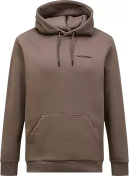 Peak Performance Small Logo Hoodie terrain tan (Herren) (G79589-230)