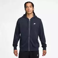 Nike FN3884, NIKE Herren Kapuzensweat M NK CLUB FT FZ HOODIE Blau male