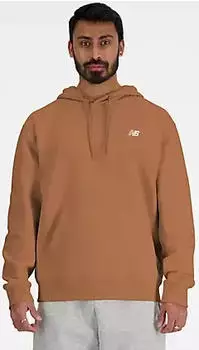New Balance Sport Essentials French Terry Logo Hoodie walnut (Herren) (MT41508WUT)